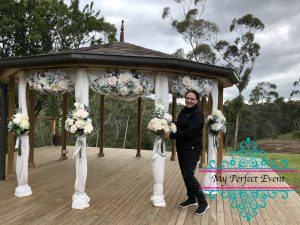 wedding ceremony hire & styling Ballarat